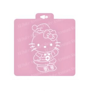 Stencil PYO Acuarela Kitty duende