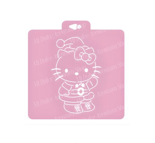 Stencil PYO Acuarela Kitty duende