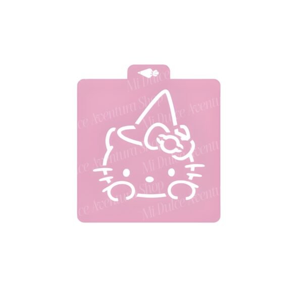 Acuarela Kitty sombrero