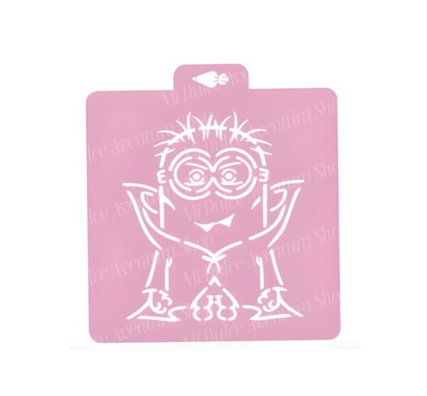Acuarela Minion Drácula