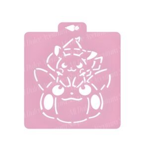 Acuarela Pikachu calabaza