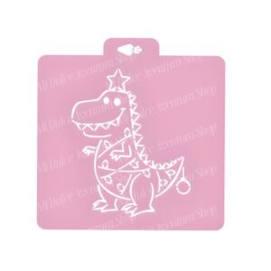 Stencil PYO Acuarela dinosaurio luces