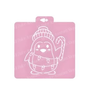 Stencil PYO Acuarela pingüino luces