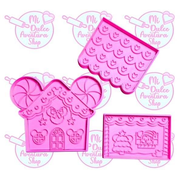 Casita dulce Mickey set 3