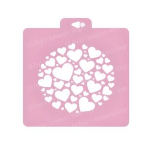 Círculo corazones