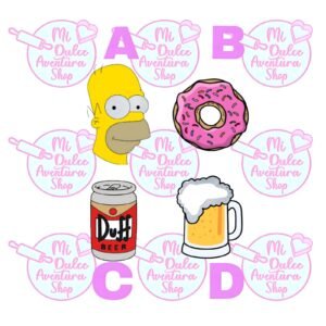 Cortadores de Galletas Set Homero
