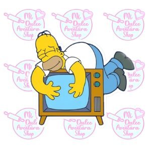 Cortador Galletas Homero Televisor