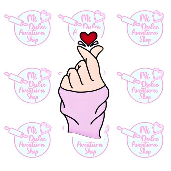 Mano con corazón