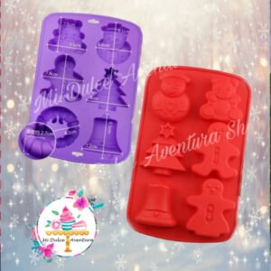 Molde varios navidad 7 cm