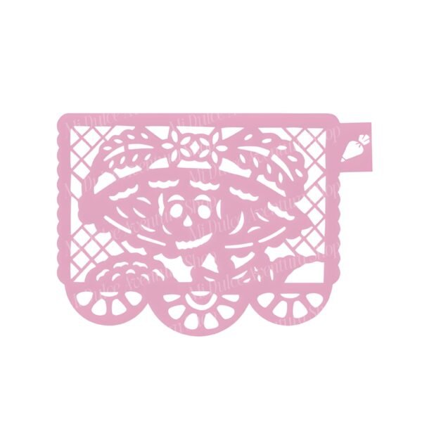 Papel picado catrina