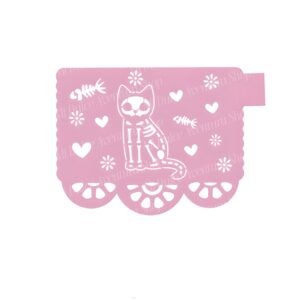 Papel picado gato