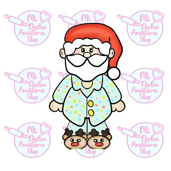 Santa pantuflas