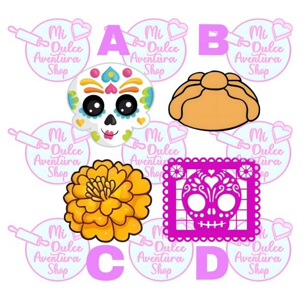 Set día de muertos