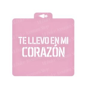 Te llevo en mi corazón