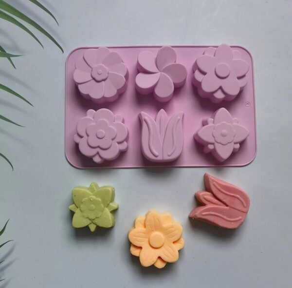Molde flores 7 cm