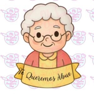 Cortador Galletas Abuela Letrero
