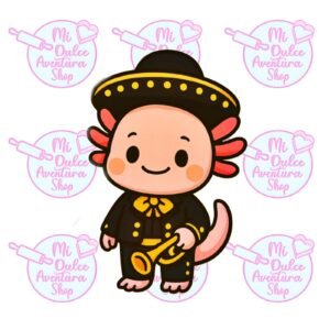 Cortador de Galletas Ajolote Mariachi