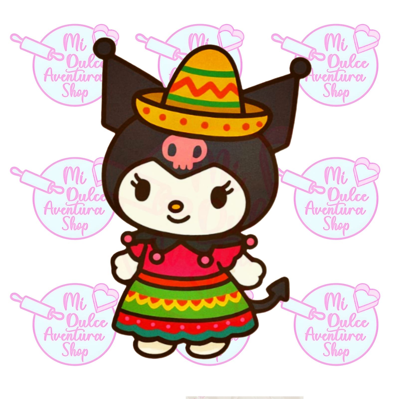 Cortador de Galletas kuromi Mexicana