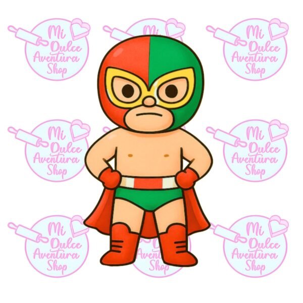 Cortador de Galletas Luchador Capa