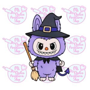 Cortador Galletas Labubu Bruja