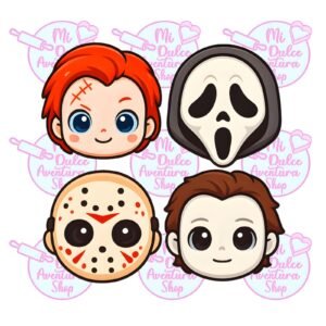 Cortadores de Galletas Set Terror 2