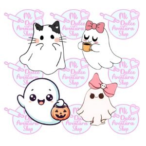 Cortadores de Galletas Set Fantasmas