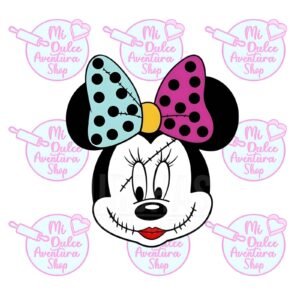 Cortador Galletas Minnie Zombie