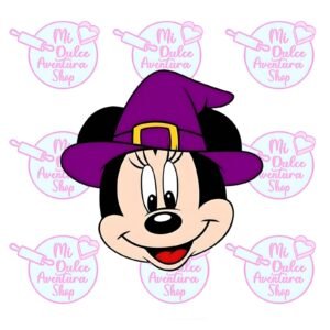 Cortador Galletas Minnie Bruja