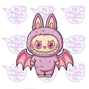 Cortador Galletas Labubu Murcielago