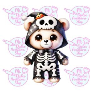 Cortador Galletas Osito Esqueleto