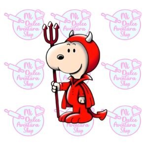 Cortador Galletas Snoppy Diablito