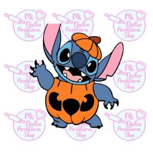 Cortador Galletas Stitch Disfraz Calabaza