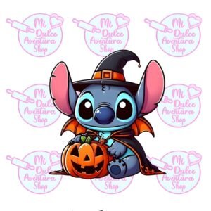 Cortador Galletas Stitch Brujo