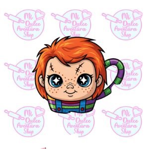 Cortador Galletas Taza Chucky