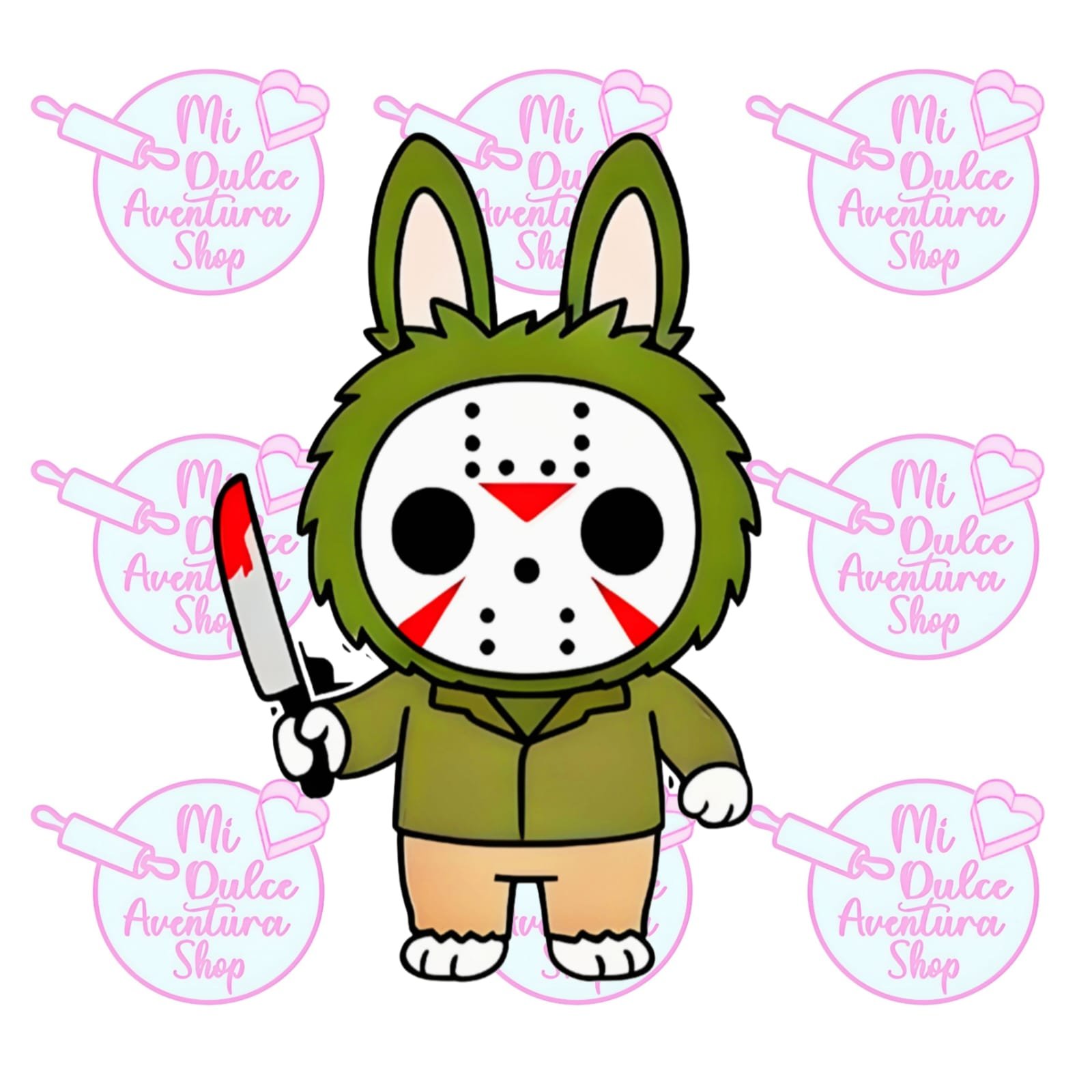 Cortador Galletas Labubu Jason