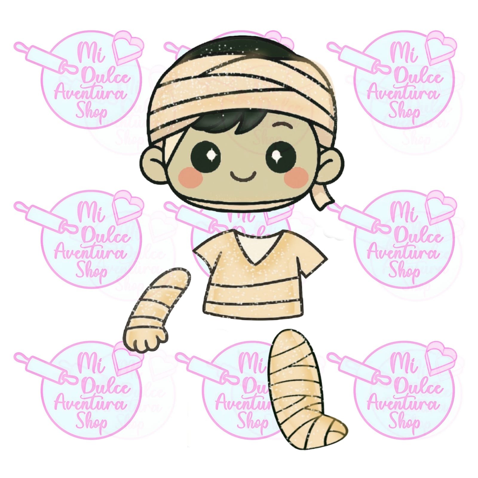 Cortador Galletas Armable Set 5 pz Momia