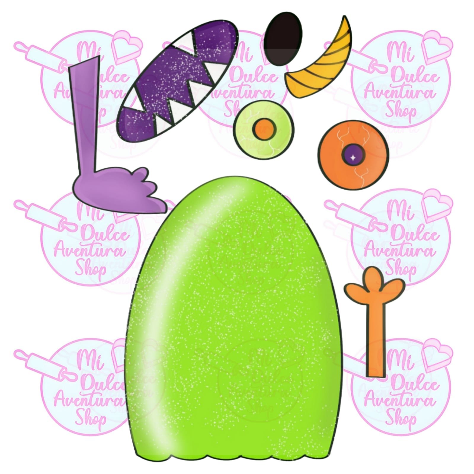 Cortador Galletas Armable Monstruo