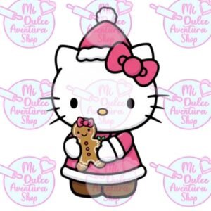 Cortador de Galletas Kitty con Galleta