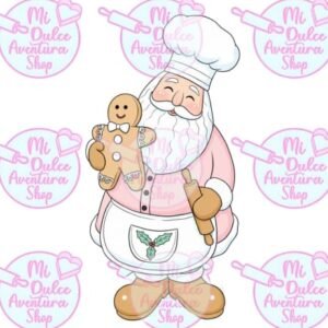 Cortador de Galletas Santa Bakery