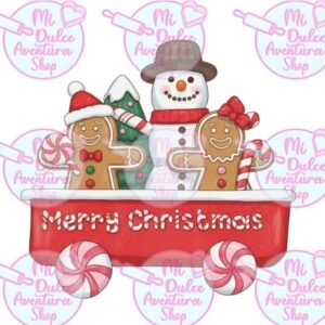 Cortador de Galletas Amigos de Santa