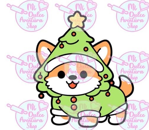 Cortador de Galletas Perrito Arbol