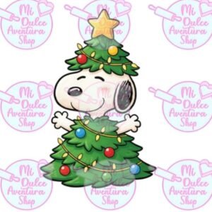 Cortador de Galletas Snoppy Arbol Disfraz