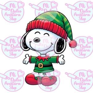 Cortador de Galletas Snoppy Duende