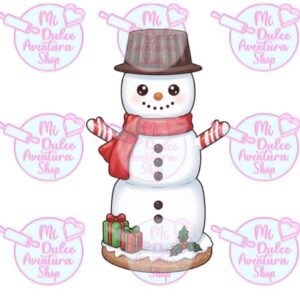 Cortador de Galletas Snowman  Malvavisco