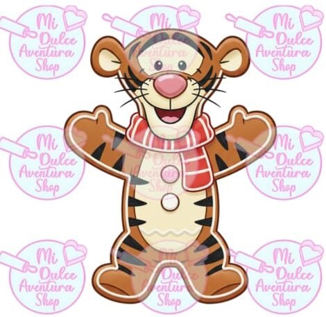 Cortador de Galletas Tigger Jengibre