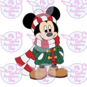 Cortador de Galletas Mickey Bufanda