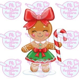 Cortador de Galletas Niña Jengi Bastón