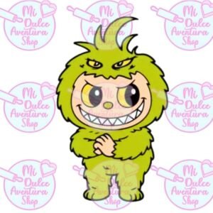 Cortador de Galletas Labubu Grinch