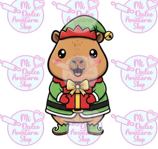 Cortador de Galletas Capibara Duende