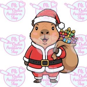 Cortador de Galletas Capibara Santa